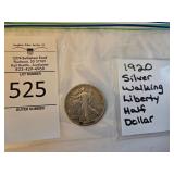 1920 Silver Walking Liberty Half Dollar