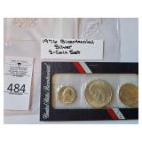 1976 Bicentennial Silver 3 Coin Set