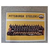 1961 Steelers Team card