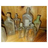 Antique Glass bottles @ 7