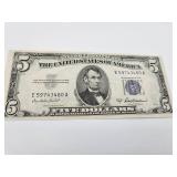 1953 Blue Seal Silver Certificate