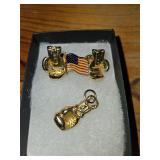 Boxing Gloves Pin & Pendant