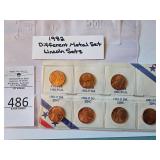 1982 Different Metal Set Lincoln Sets