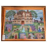 Framed Puzzle - Quilt Sale 28x22