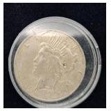 1923-S 90% Silver peace Dollar