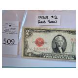 1928 $2 Red Seal