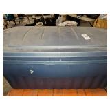 2 large totes - 1 with lid - clean