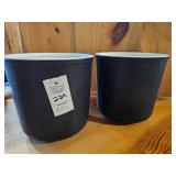2 Insulated Containers (Motel Ice Bucket)
