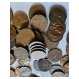 50 Wheat Cents