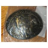 American Indian Youth Belt Buckle NEW