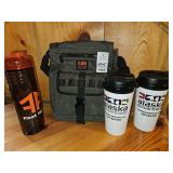 Travel Bag and 3 cups -NEW