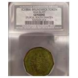 1884 Sturgis token