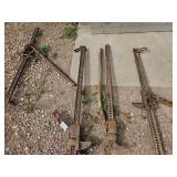 Group of old handyman jacks (4)
