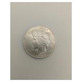 1922 peace dollar
