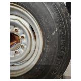 1 Tire & rim - NEW - 7.50-16LT