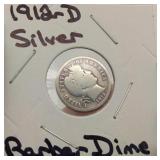 1912 barber dime