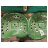 2 John Deere tractor seats