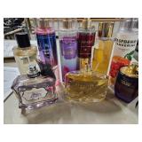 Group of perfume & body sprays