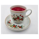 Avon - Strawberry Porcelain Demi Cup