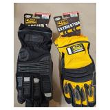 2 Pairs XL Gloves - NEW