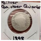 1898 quarter