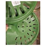 2 Metal tractor seats