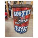 Tin With Lid