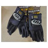 2 Pairs insulated gloves - Small - NEW