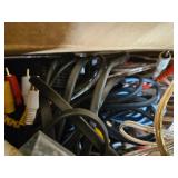 Box of cables & wire