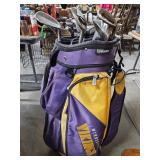 Vikings Golf Bag & Clubls