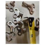 Group of Clock Keys