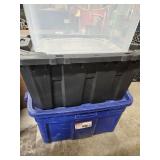 3 Misc Totes with lids