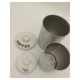 Retro Coffee & Tea Canisters