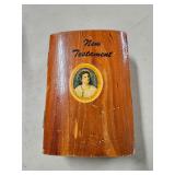 Wooden Case with New Testiment