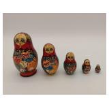 Red Cat Nesting Dolls