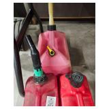 3 Small Gas Cans