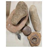 Box of Authentic Indian Grinding Stones