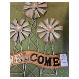 Welcome Metal Art