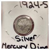 1924-S Silver Mercury Dime