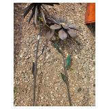 2 Large Metal Sunflowers