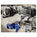 Group of 4 reels
