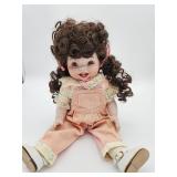 Handmade Porcelain Doll with handmade clothes