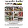 Liquidation Auction George F Cook Construction Company
