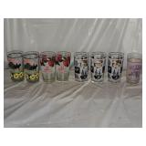 8 Vintage Kentucky Derby Glasses