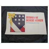 1991 Heroes of Desert Storm $5 Commemorative Coin