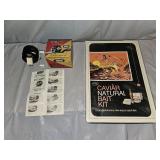 Vintage Zebco Reel, Caviar Natural Bait Kit