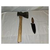 Hatchet and Boot Knife