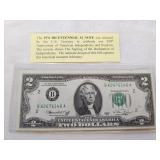 1976 Bicentennial $2 Feseral Reserve Note