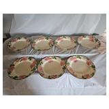 7 Franciscan 11" Desert Rose Dinner Plates