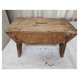 Primitive Wood Stool